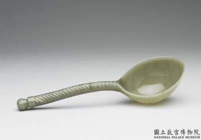 图片[2]-Jade long handled spoon, Ottoman Empire-China Archive